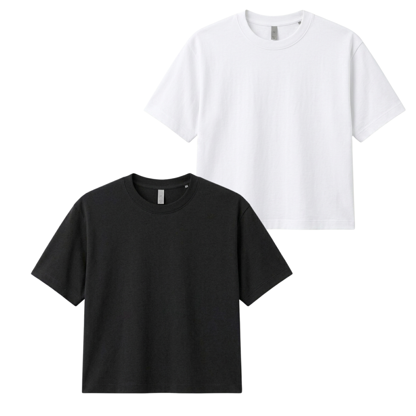 Pack Of 2 Crop T-Shirts