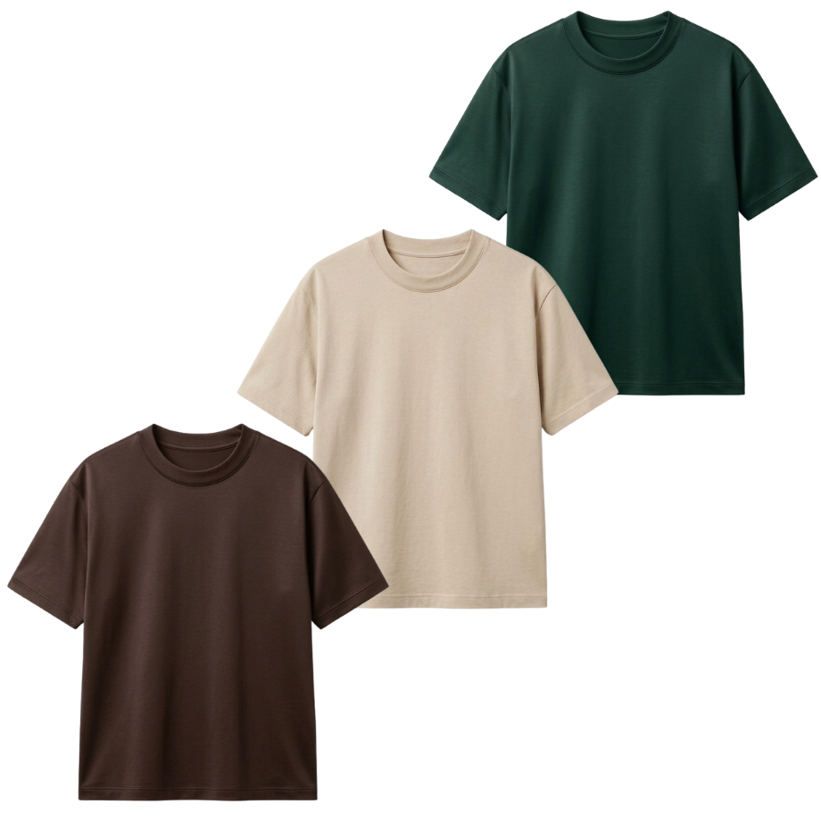 Pack Of 3 Regular T-Shirts
