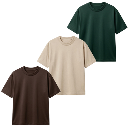 Pack Of 3 Regular T-Shirts