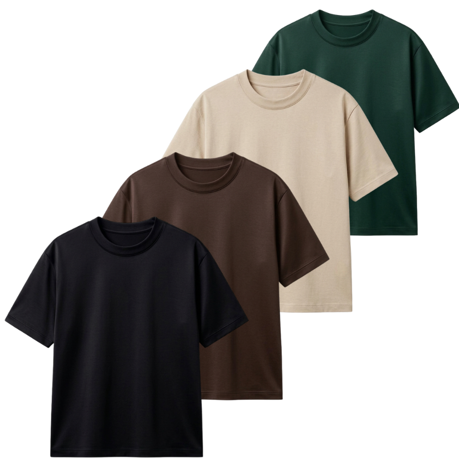 Pack Of 4 Regular T-Shirts