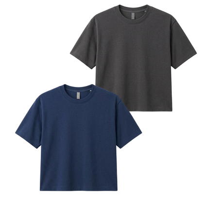 Pack Of 2 Crop T-Shirts