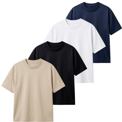 Pack Of 4 Regular T-Shirts