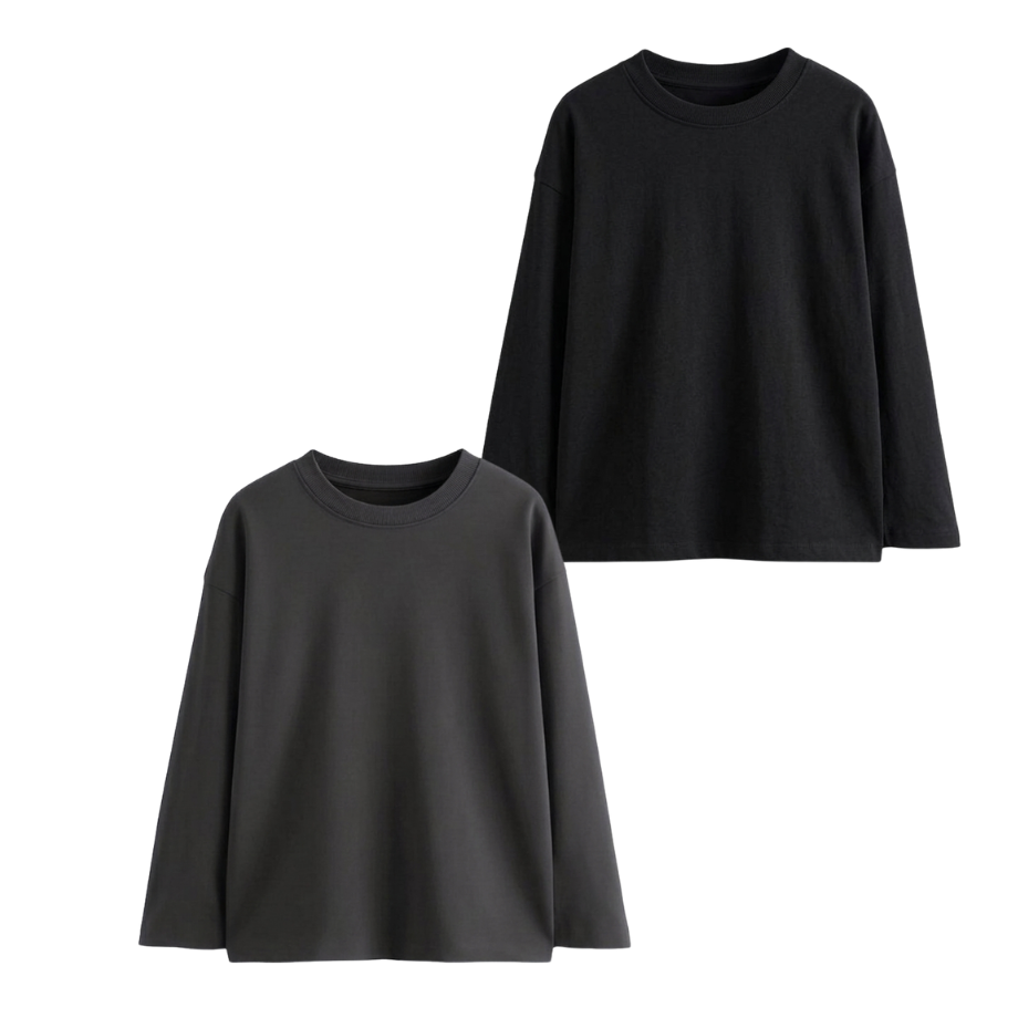 Pack Of 2 Full Sleeves T-Shirts