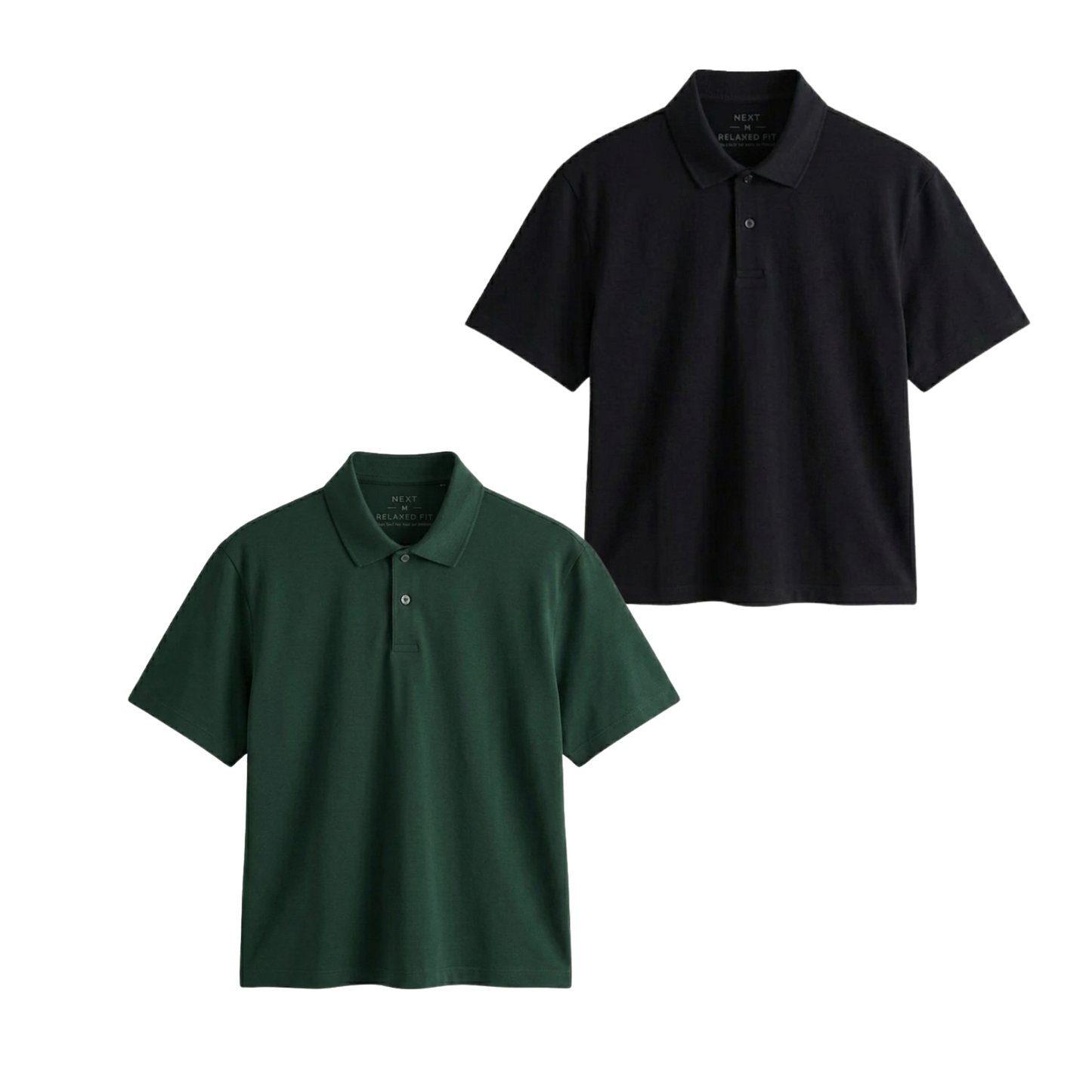 Pack Of 2 Crop Polos