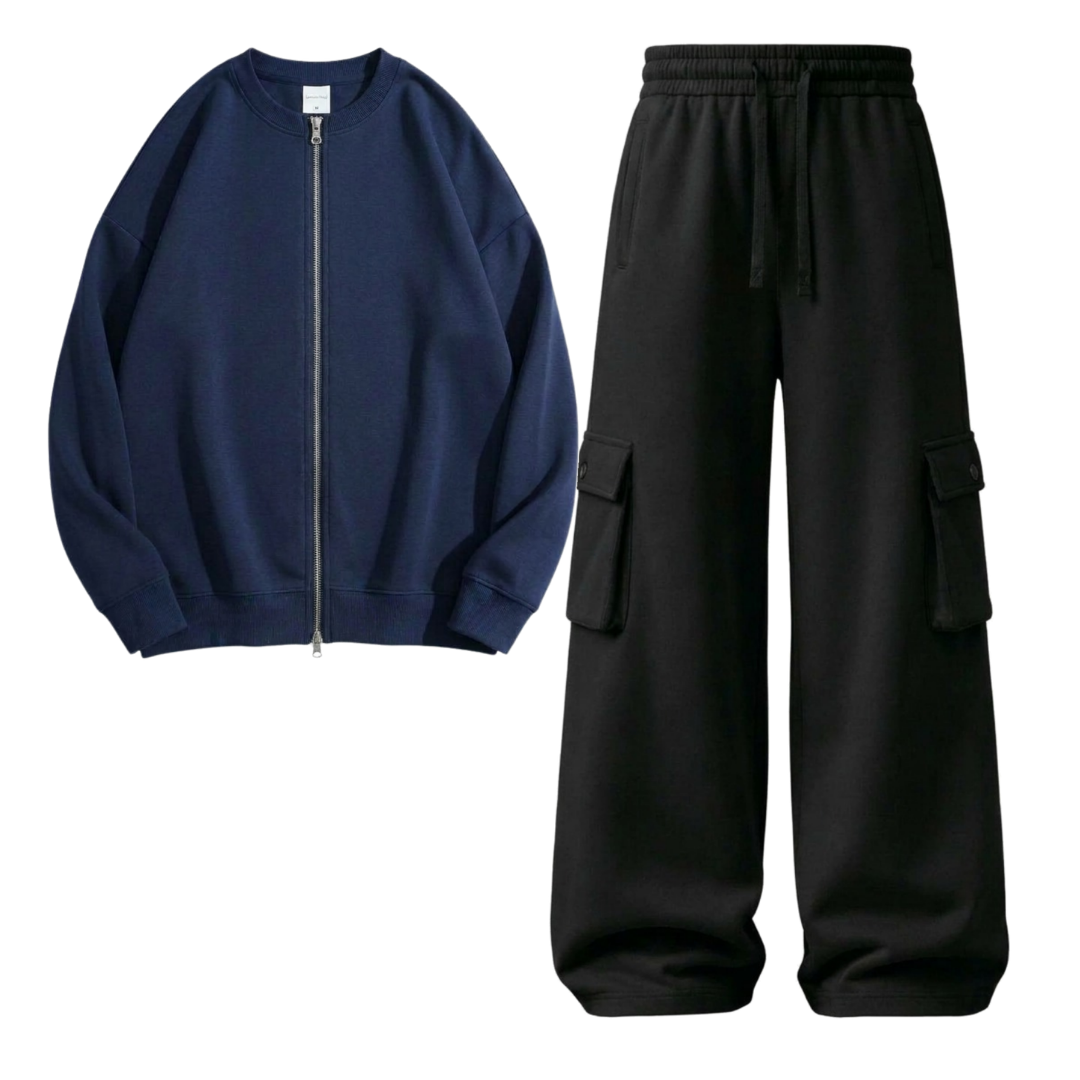 Black Cargo With Zweat