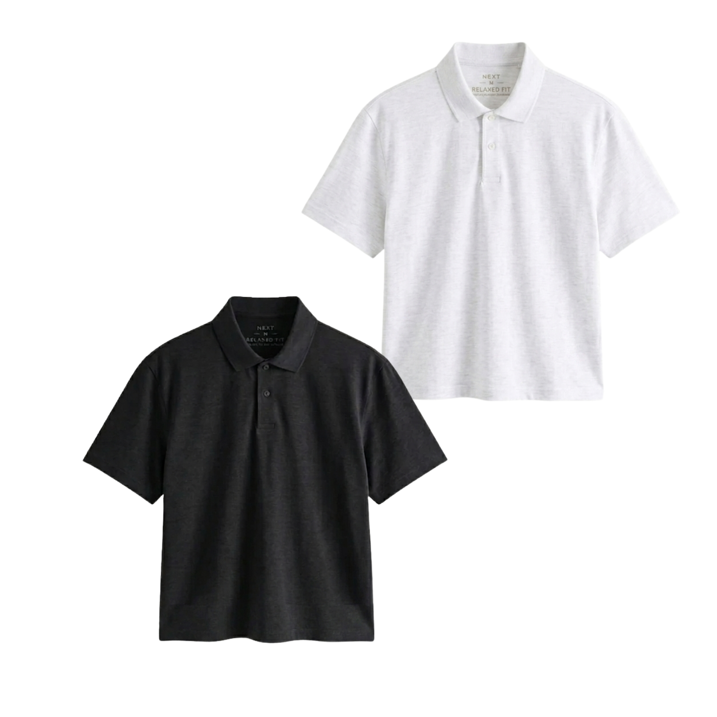 Pack Of 2 Crop Polos