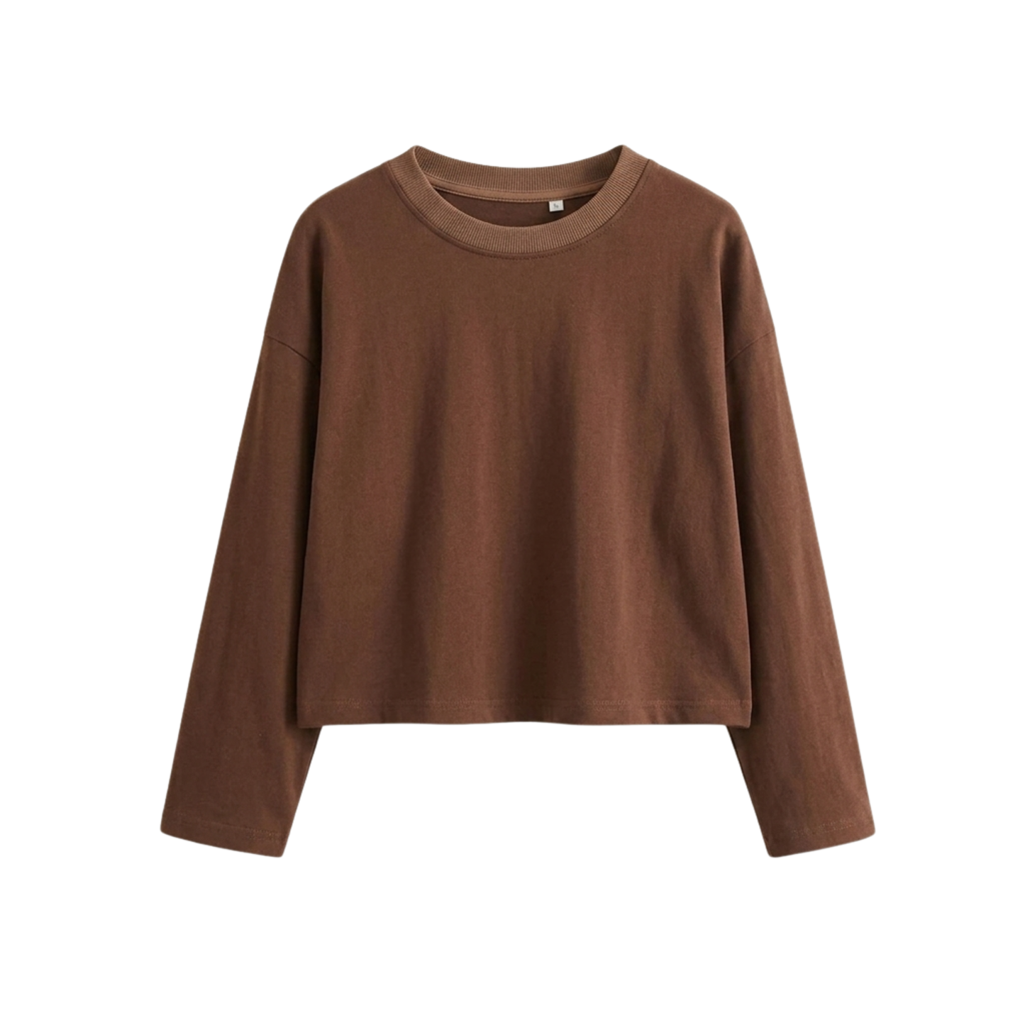 Crop Full Sleeves T-Shirt