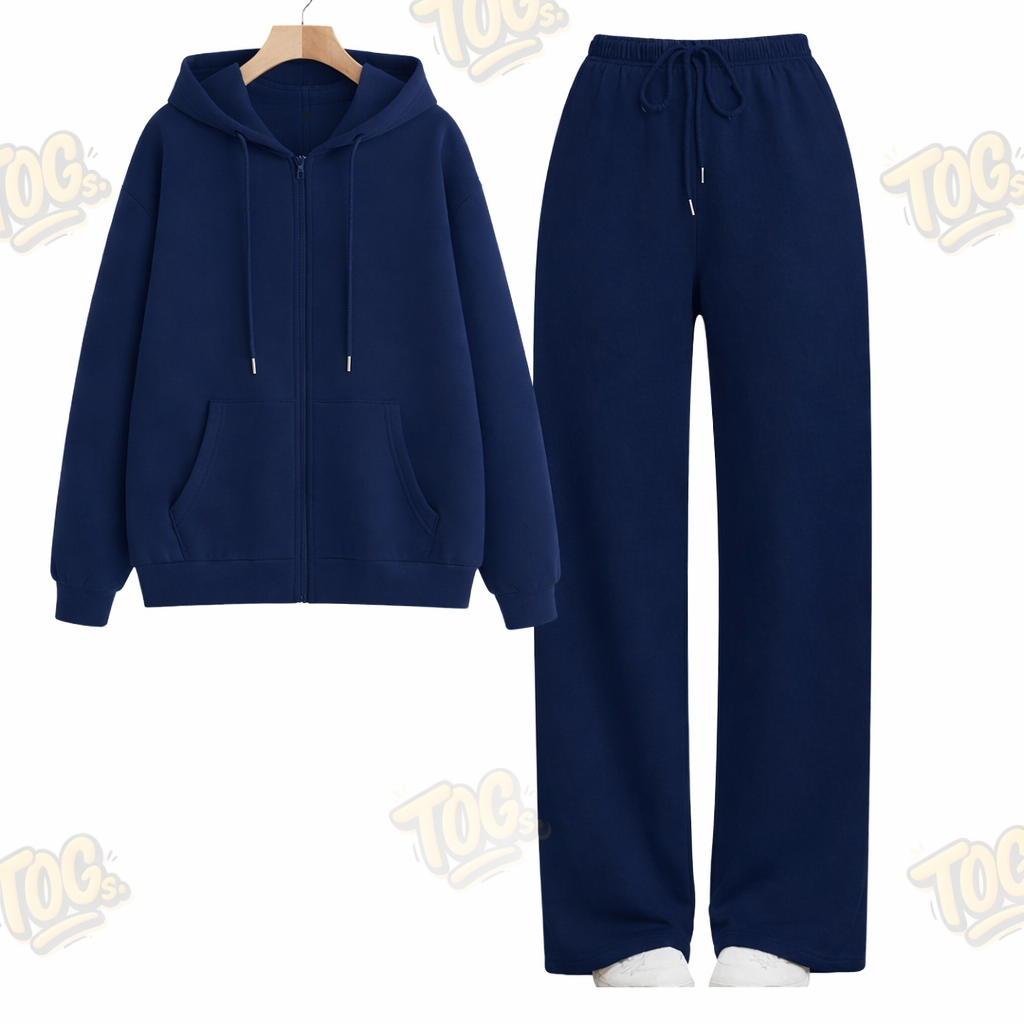 Straight Leg Trouser With Oversized Zipper