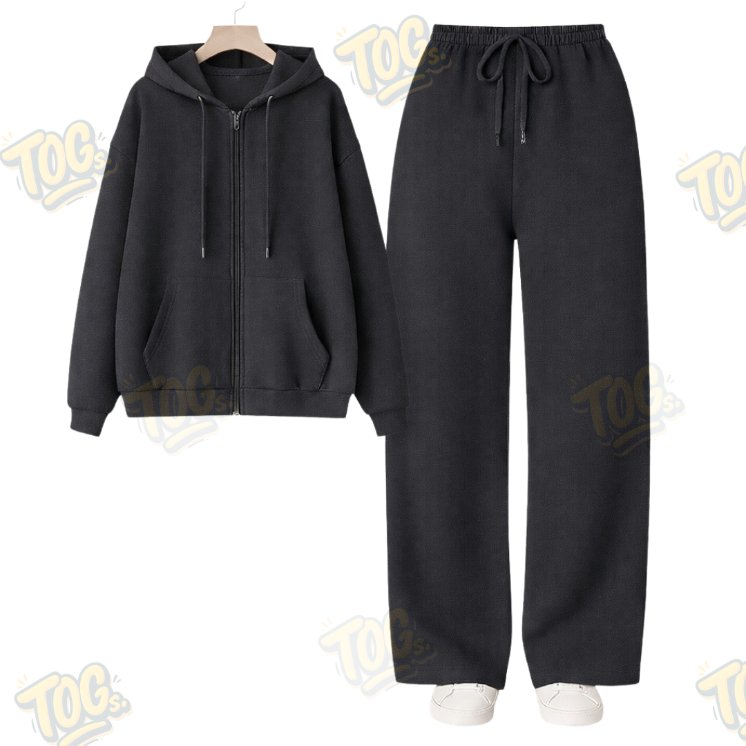 Straight Leg Trouser With Zipper