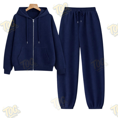 Baggy Sweatpant With Oversized Zipper