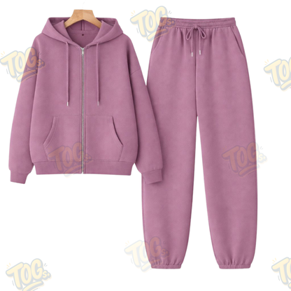 Baggy Sweatpant With Oversized Zipper