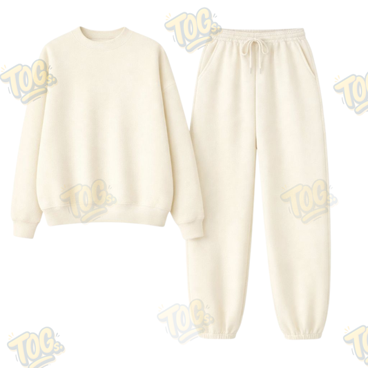 Baggy Sweatpant With Oversized Sweatshirt