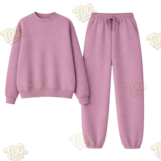 Baggy Sweatpant With Oversized Sweatshirt