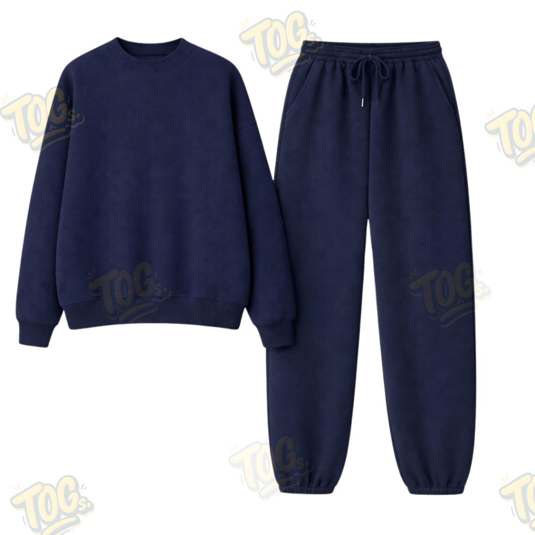 Baggy Sweatpant With Oversized Sweatshirt