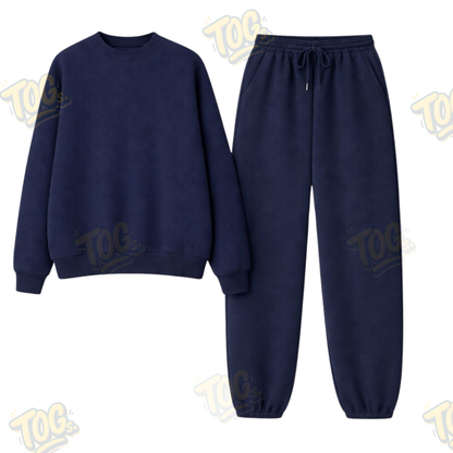 Baggy Sweatpant With Oversized Sweatshirt