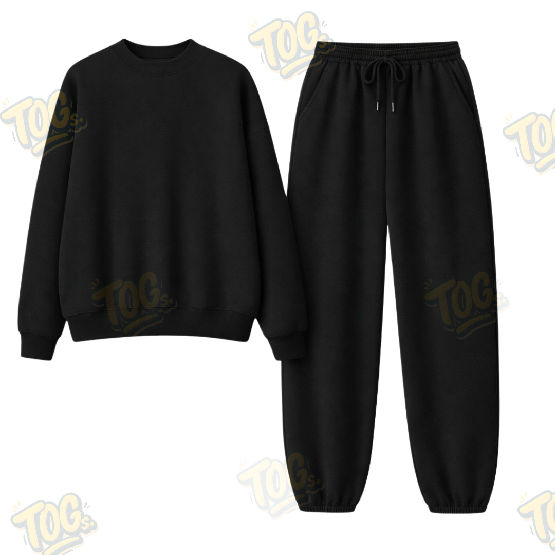 Baggy Sweatpant With Oversized Sweatshirt