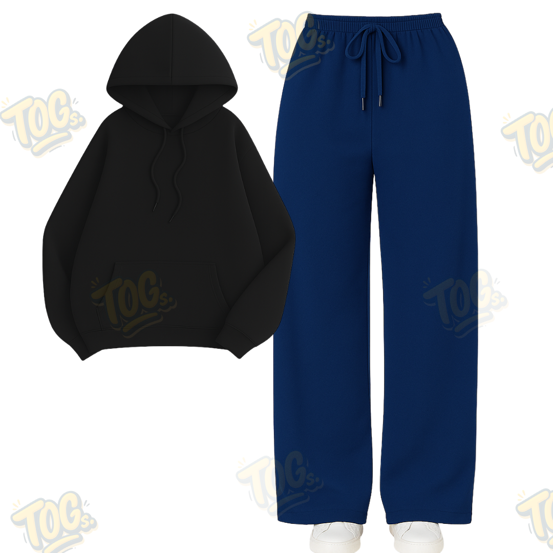 Straight Leg Trouser With Hoodie