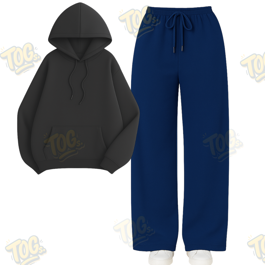 Straight Leg Trouser With Hoodie
