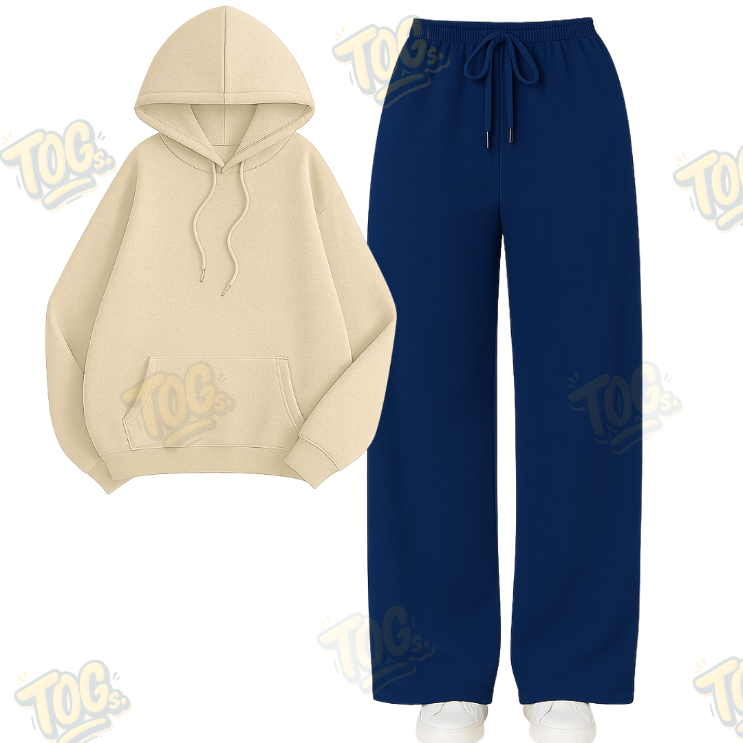 Straight Leg Trouser With Hoodie