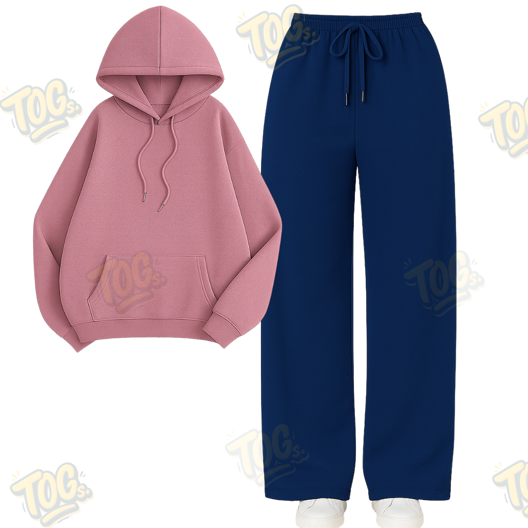 Straight Leg Trouser With Hoodie