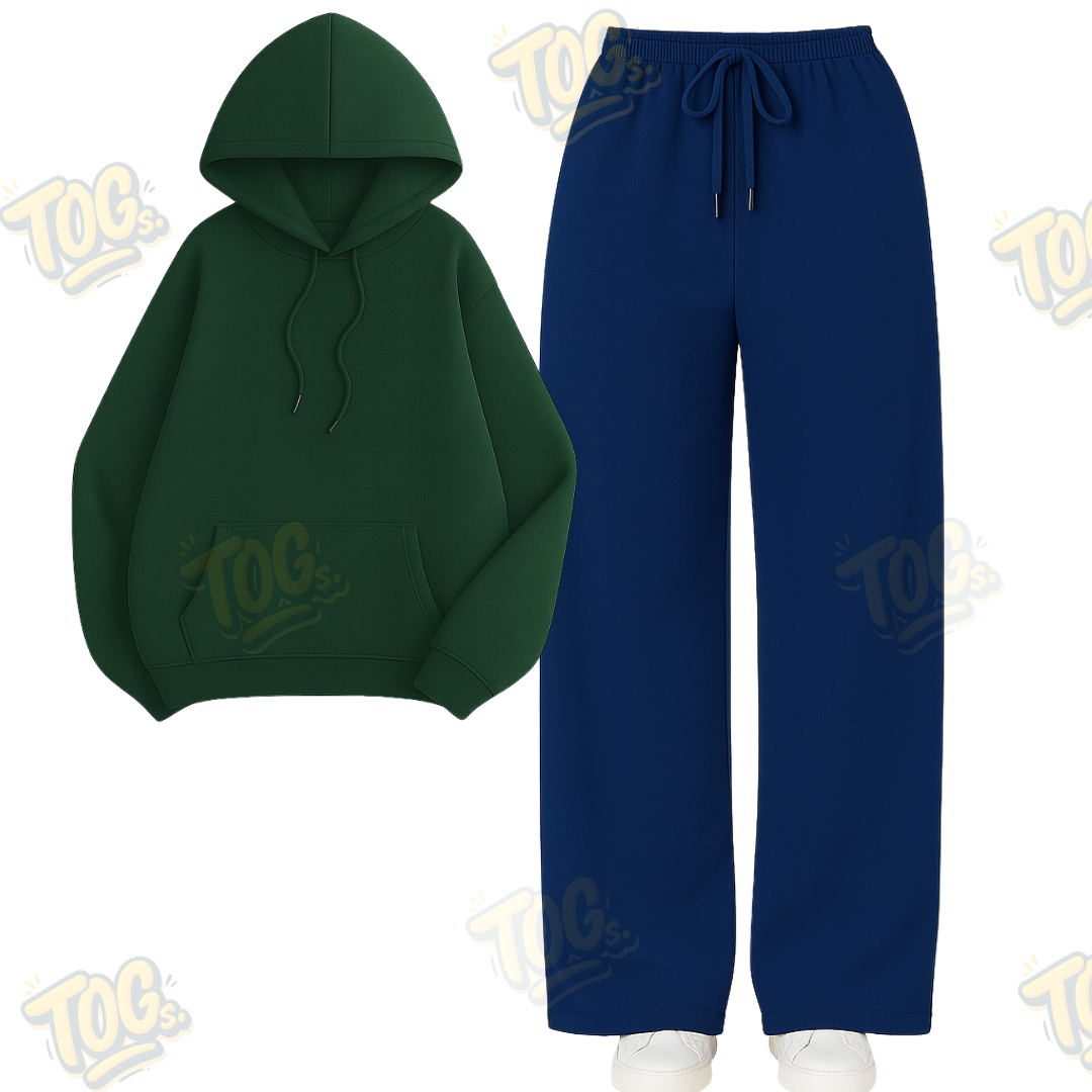 Straight Leg Trouser With Hoodie