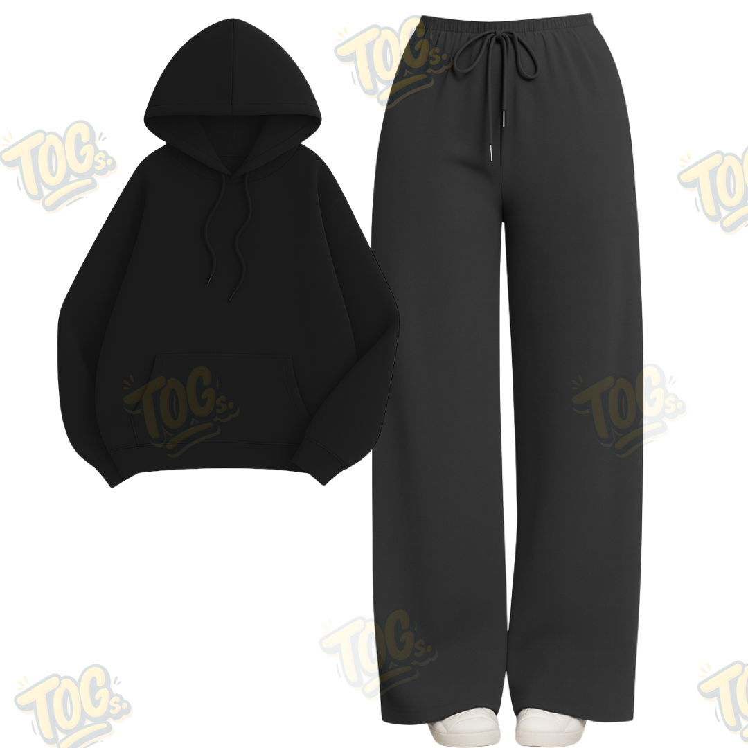 Straight Leg Trouser With Hoodie