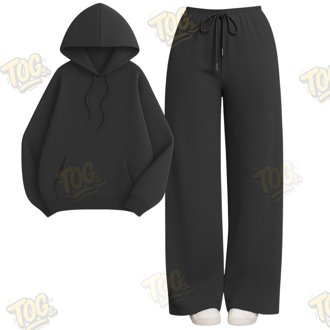 Straight Leg Trouser With Hoodie