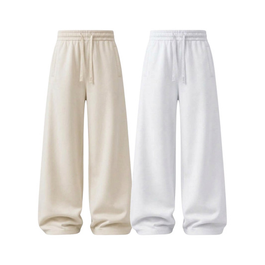 Pack of 2 Wide-Leg Trouser