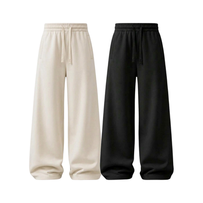 Pack of 2 Wide-Leg Trouser
