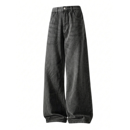 Wide-Leg Baggy Jeans