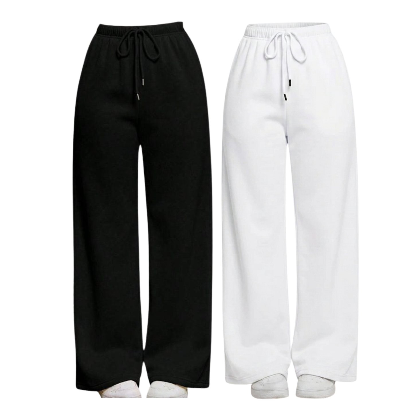 Pack Of 2 Straight Leg Trousers