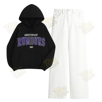 Baggy Jeans With Rumours Hoodie