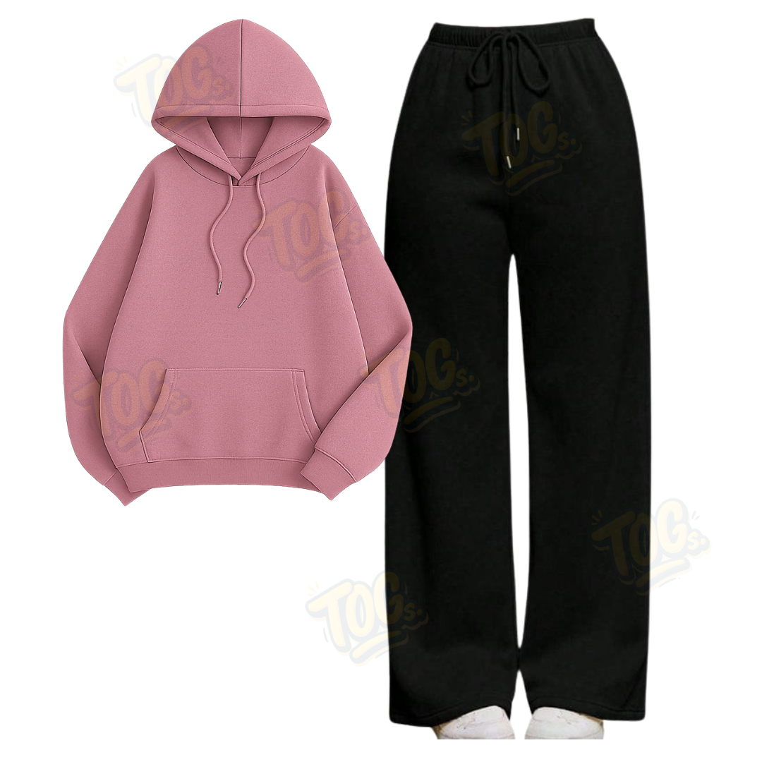 Straight Leg Trouser With Hoodie