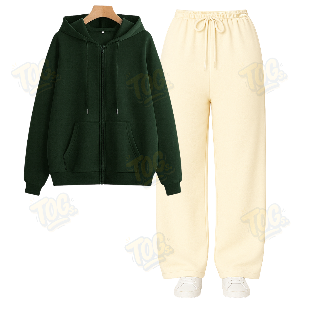 Straight Leg Trouser With Zipper