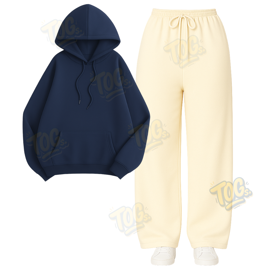 Straight Leg Trouser With Hoodie