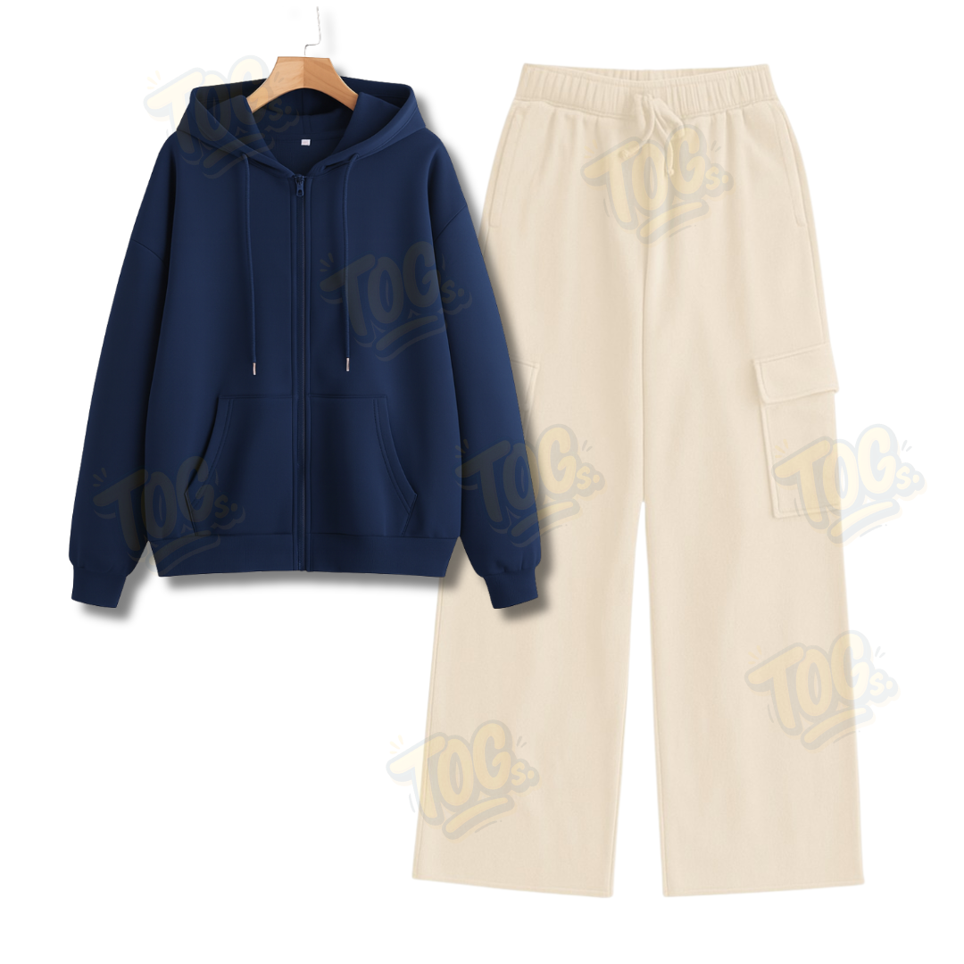 Straight Leg Cargo With  Zipper