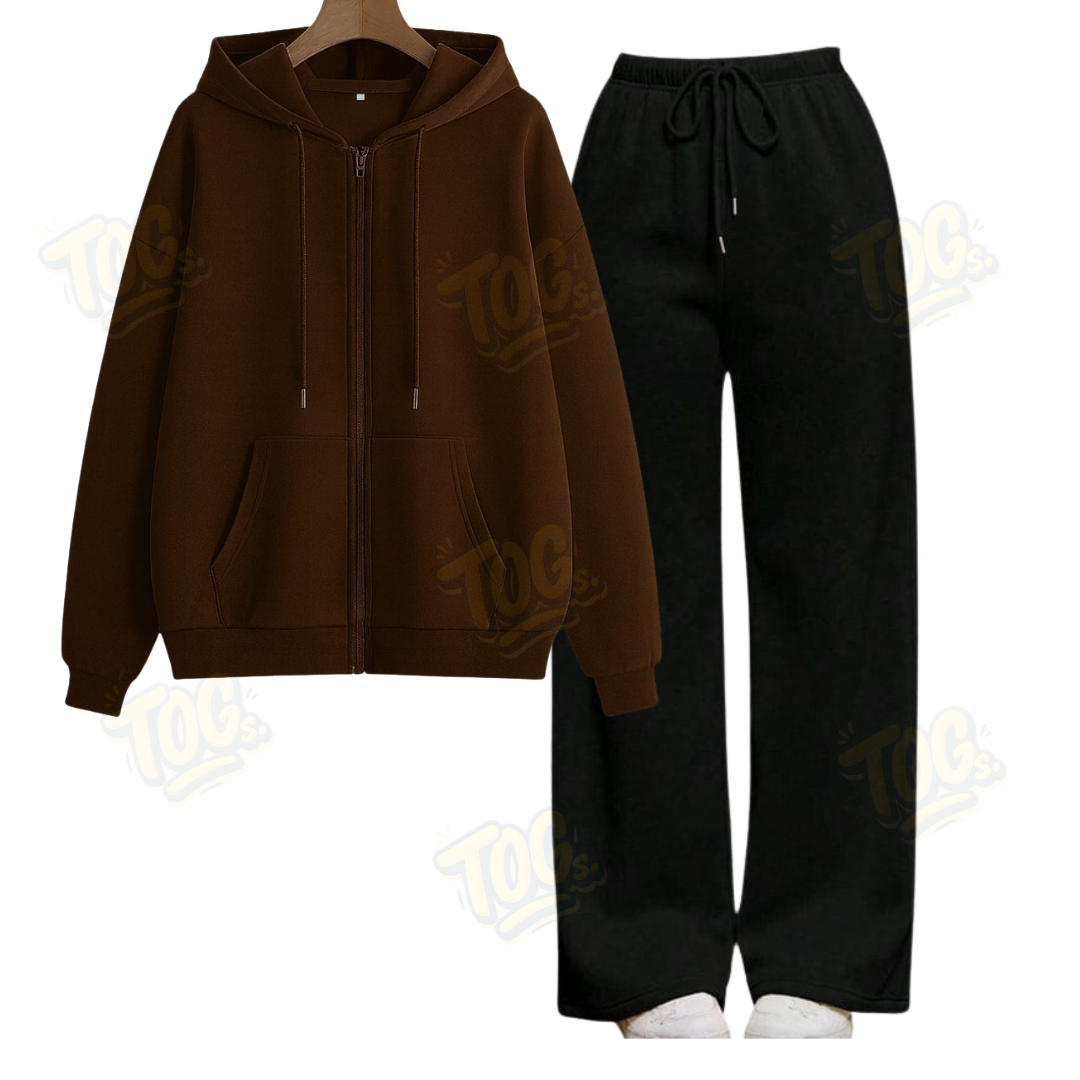 Straight Leg Trouser With Zipper