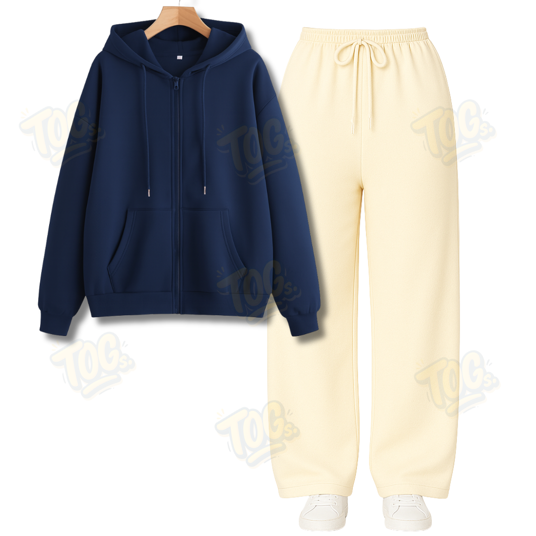 Straight Leg Trouser With Zipper