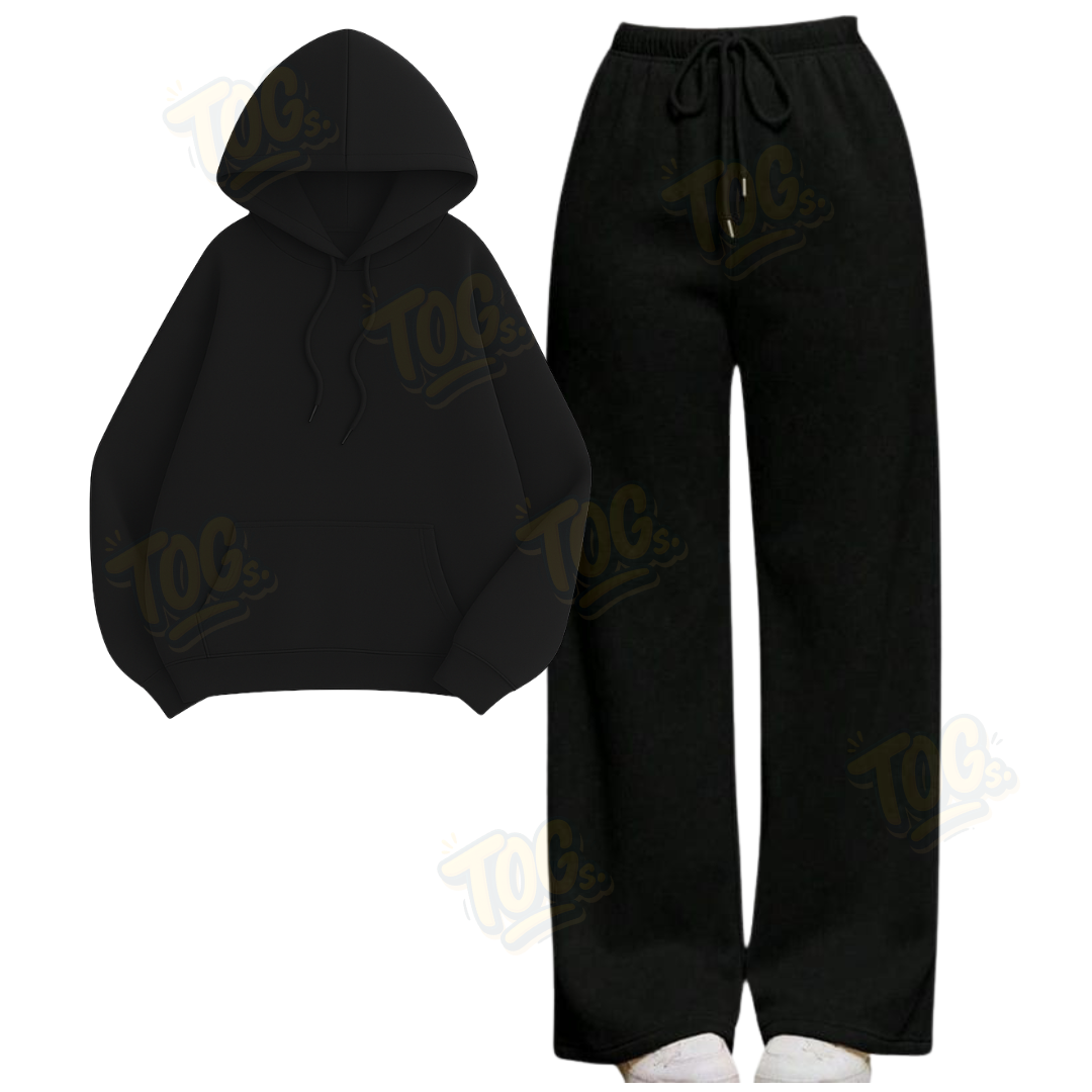 Straight Leg Trouser With Hoodie