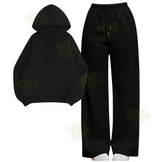 Straight Leg Trouser With Hoodie