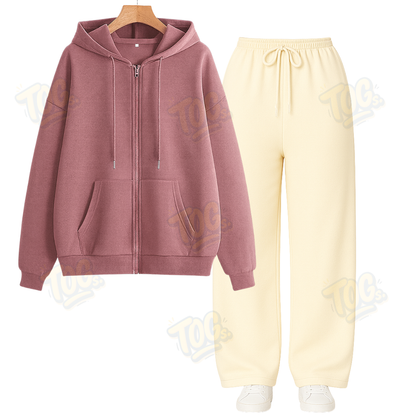 Straight Leg Trouser With Zipper