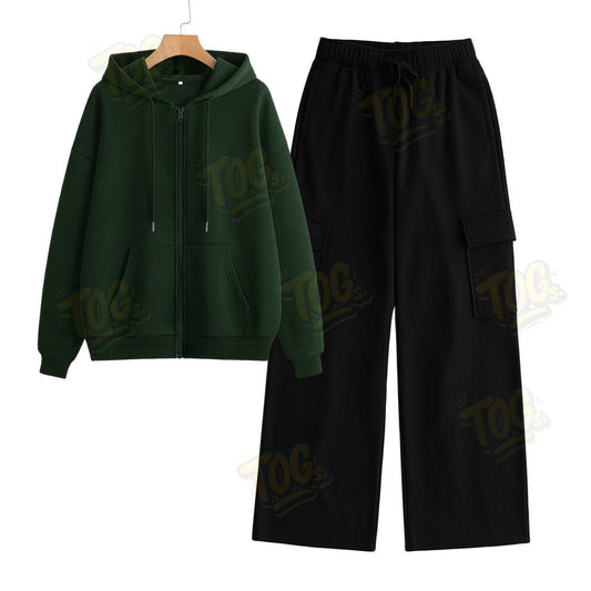 Straight Leg Cargo With Zipper