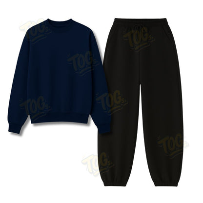 Baggy Sweatpant With Oversized Sweatshirt