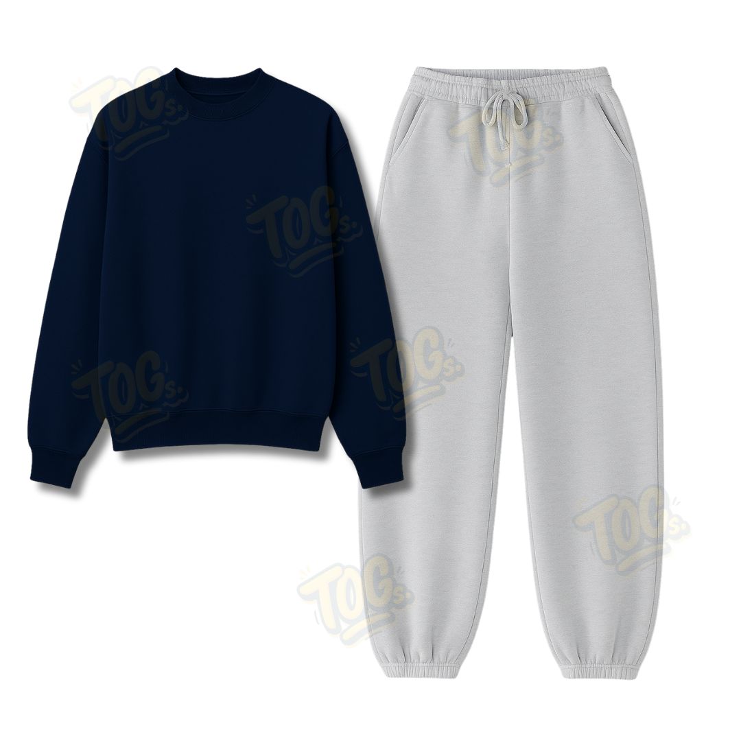 Baggy Sweatpant With Oversized Sweatshirt