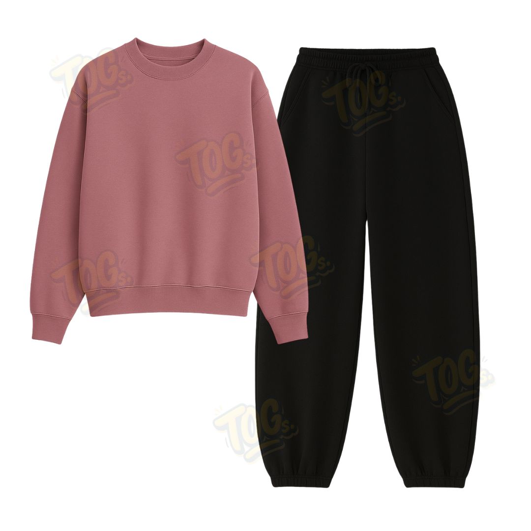 Baggy Sweatpant With Oversized Sweatshirt