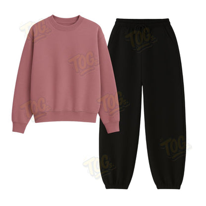 Baggy Sweatpant With Oversized Sweatshirt