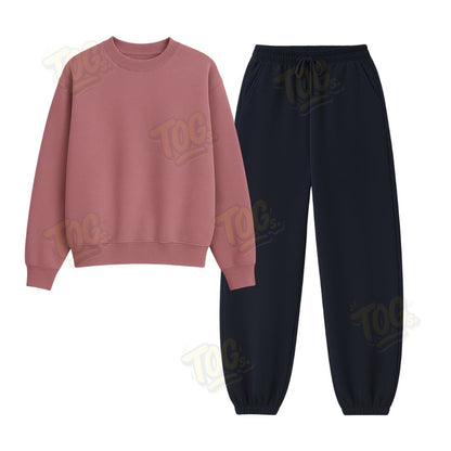 Baggy Sweatpant With Oversized Sweatshirt