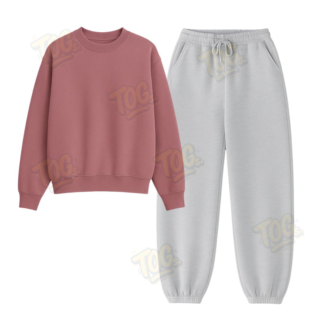 Baggy Sweatpant With Oversized Sweatshirt