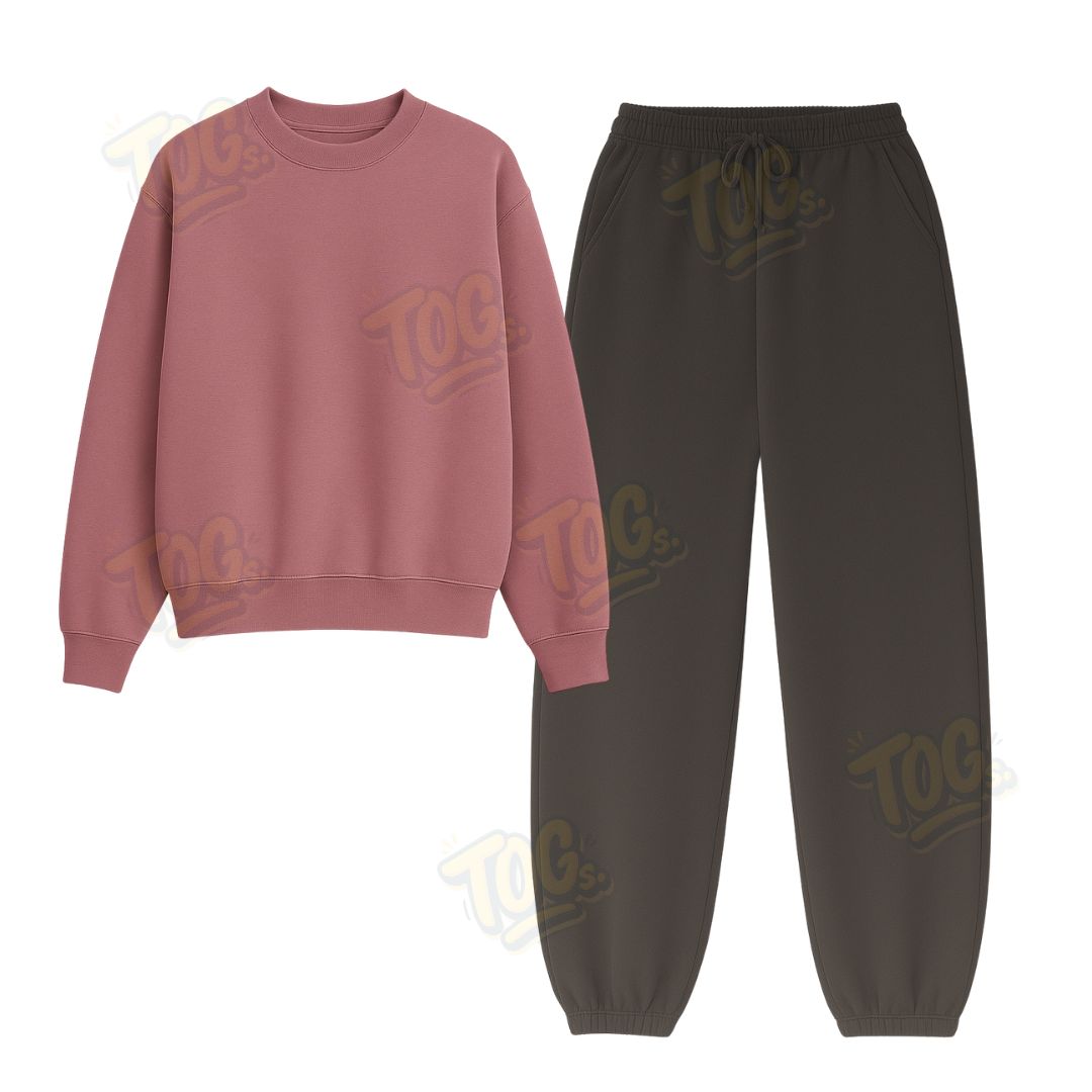 Baggy Sweatpant With Oversized Sweatshirt