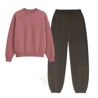 Baggy Sweatpant With Oversized Sweatshirt